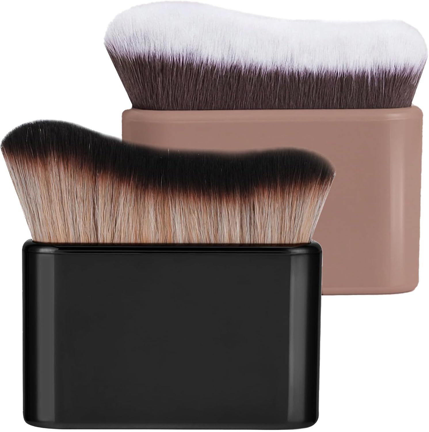 Pinceaux autobronzants : lot de 2 pour un bronzage parfait et un maquillage sans traces