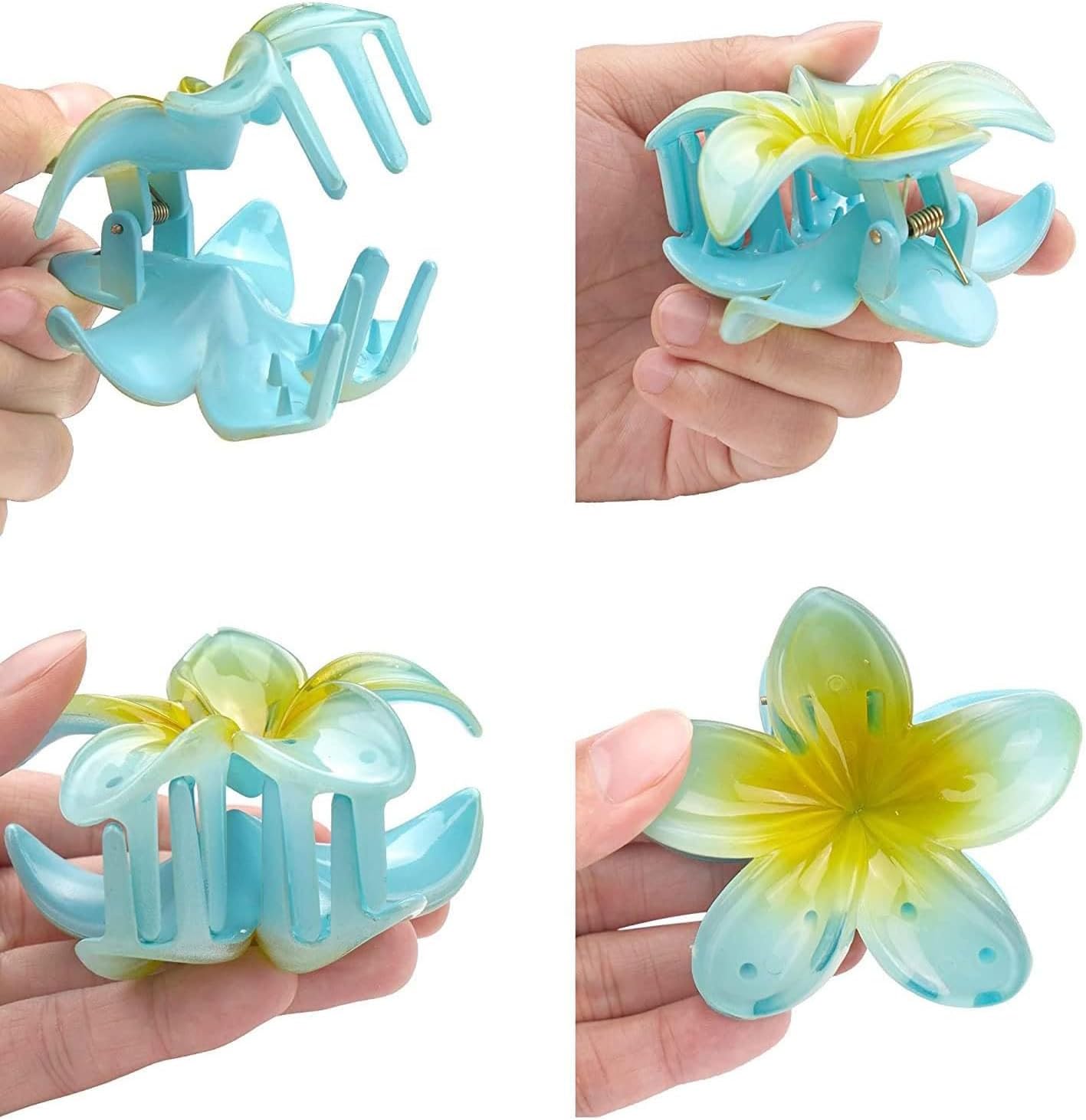 Pinces Antidérapantes en Fleur : 8 Couleurs Uniques – Image 6