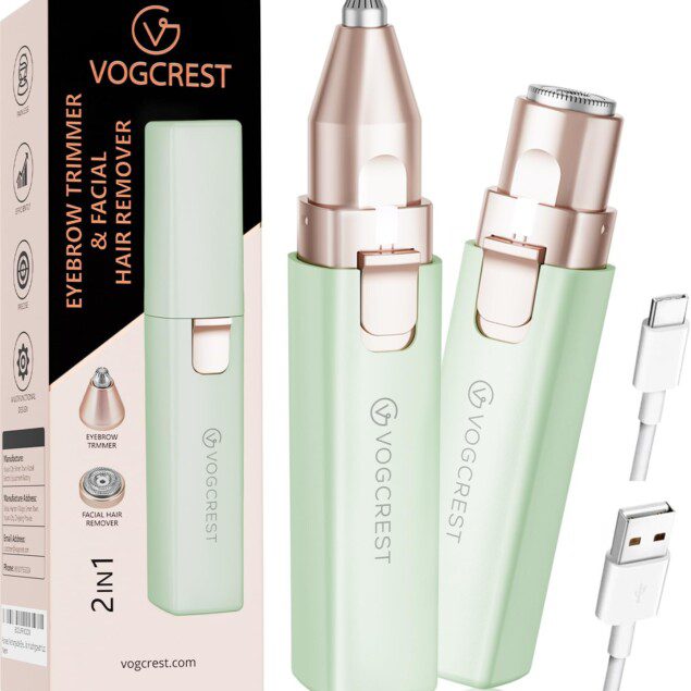 Tondeuse à cheveux 2 en 1 : l'outil rechargeable idéal pour femmes, avec lumière LED pour un style impeccable