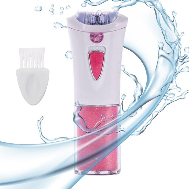 Épilation du visage pour femme : découvrez le petit dissolvant de moustache électrique ergonomique pour une peau parfaitement lisse