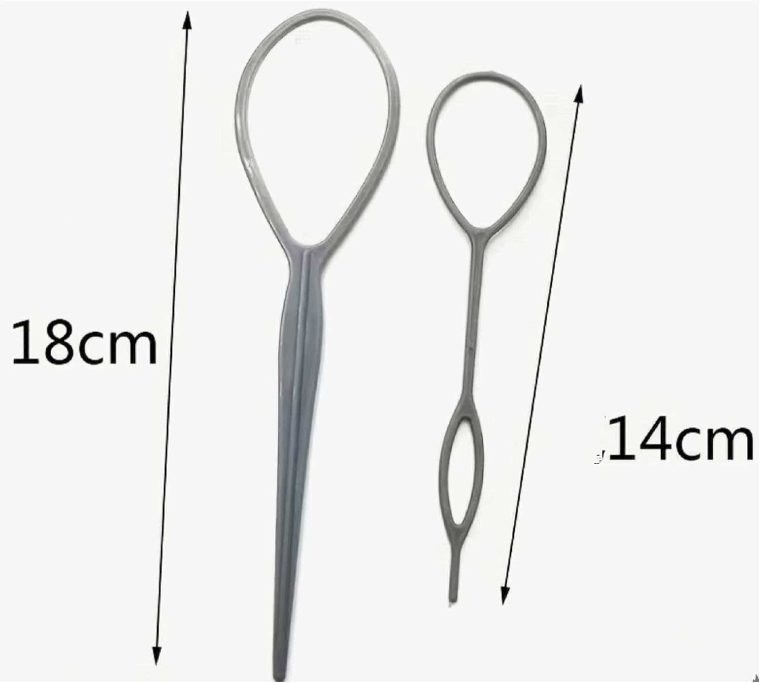 Outil de coiffure Topsy Tail : 4 pcs pour créer des chignons et tresses élégantes en un clin d'œil – Image 7