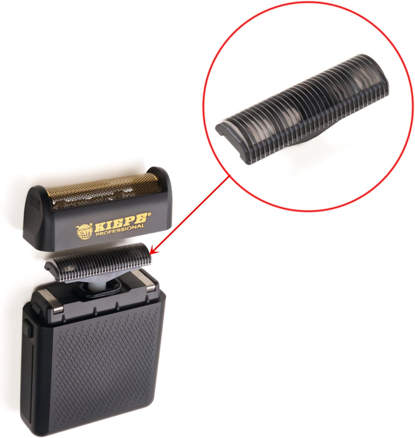 Kiepe Clooser : Rasoir électrique professionnel pour hommes, précision optimale – Image 4