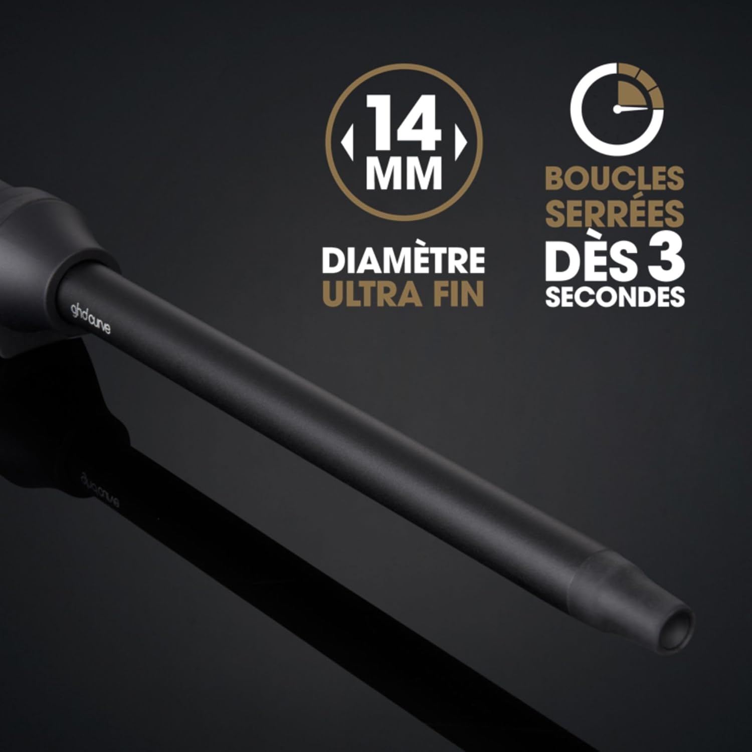 Boucleur ghd Thin Wand : créez des boucles serrées et définies en 3 secondes pour un maintien exceptionnel de 24H, idéal pour tous types de cheveux – Image 5