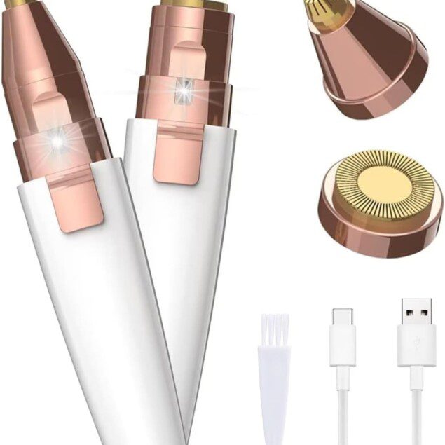 Épilateur visage 2 en 1 pour femmes : une solution élégante et pratique pour des sourcils parfaitement définis