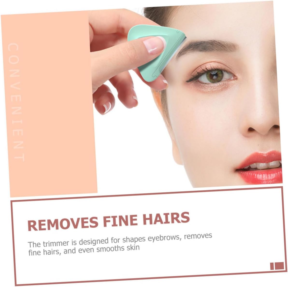Kit de rasoirs de précision : 6 pièces pour femmes, idéal pour l'épilation du visage et le maquillage en voyage – Image 5