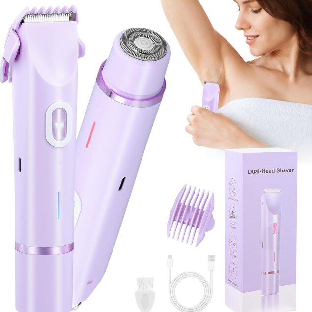 Rasoir électrique rechargeable pour femme : douceur et efficacité pour un rasage impeccable sur toutes les zones du corps