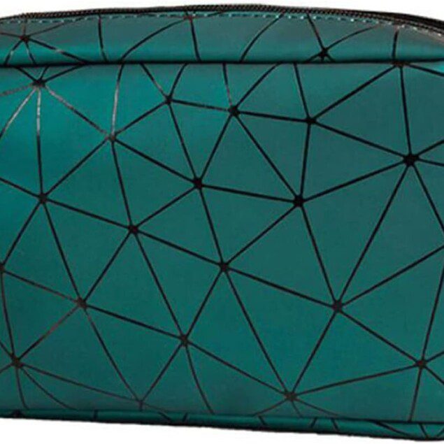 Trousse de toilette élégante pour femmes : praticité et style avec sa double couche imperméable