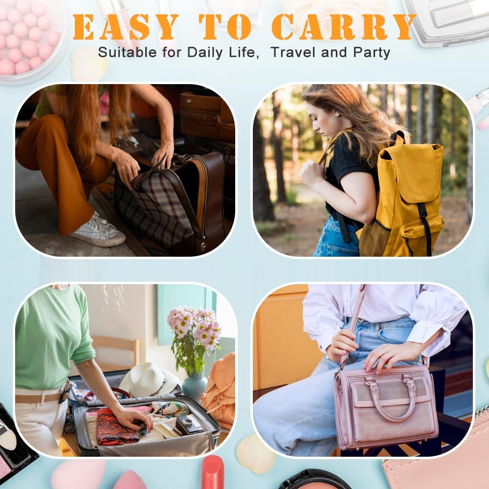 Pochette de maquillage stylée pour amoureux des chats : la trousse de toilette mignonne et portable idéale pour vos festivals et anniversaires – Image 5