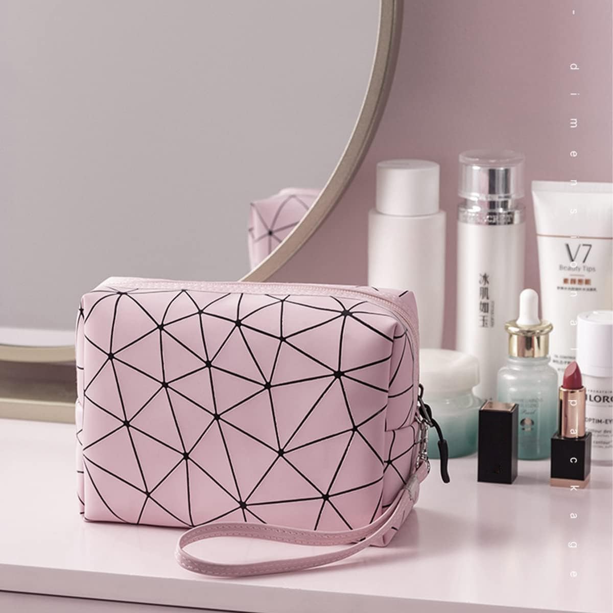 Trousse de maquillage femme : l'élégance et la praticité réunies pour vos voyages – Image 5
