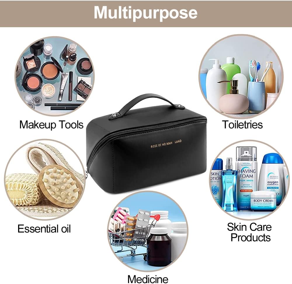 Trousse de maquillage imperméable : l'organiseur idéal pour hommes et femmes en voyage – Image 3