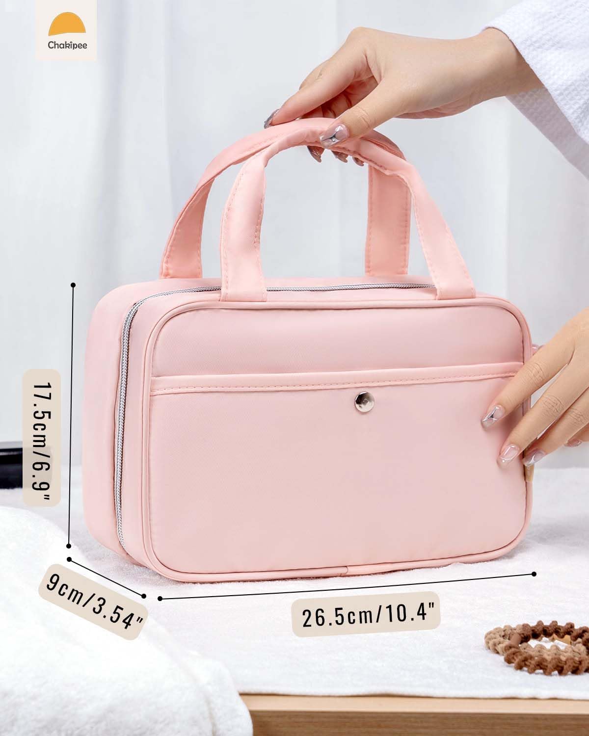 Trousse de toilette à suspendre pour femmes : l'organisateur cosmétique imperméable idéal pour vos voyages – Image 7