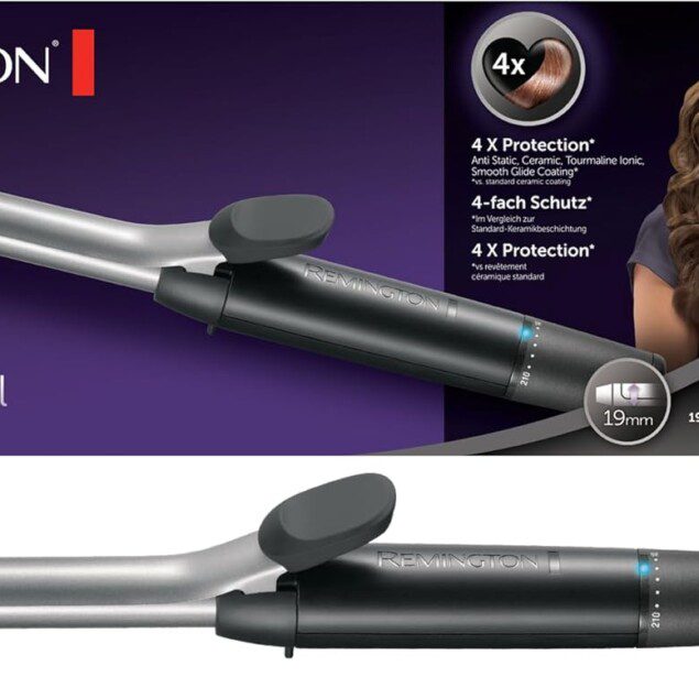 Boucleur à cheveux Pro Spiral Curl pour des boucles serrées et durables : 8 réglages de température et protection avancée