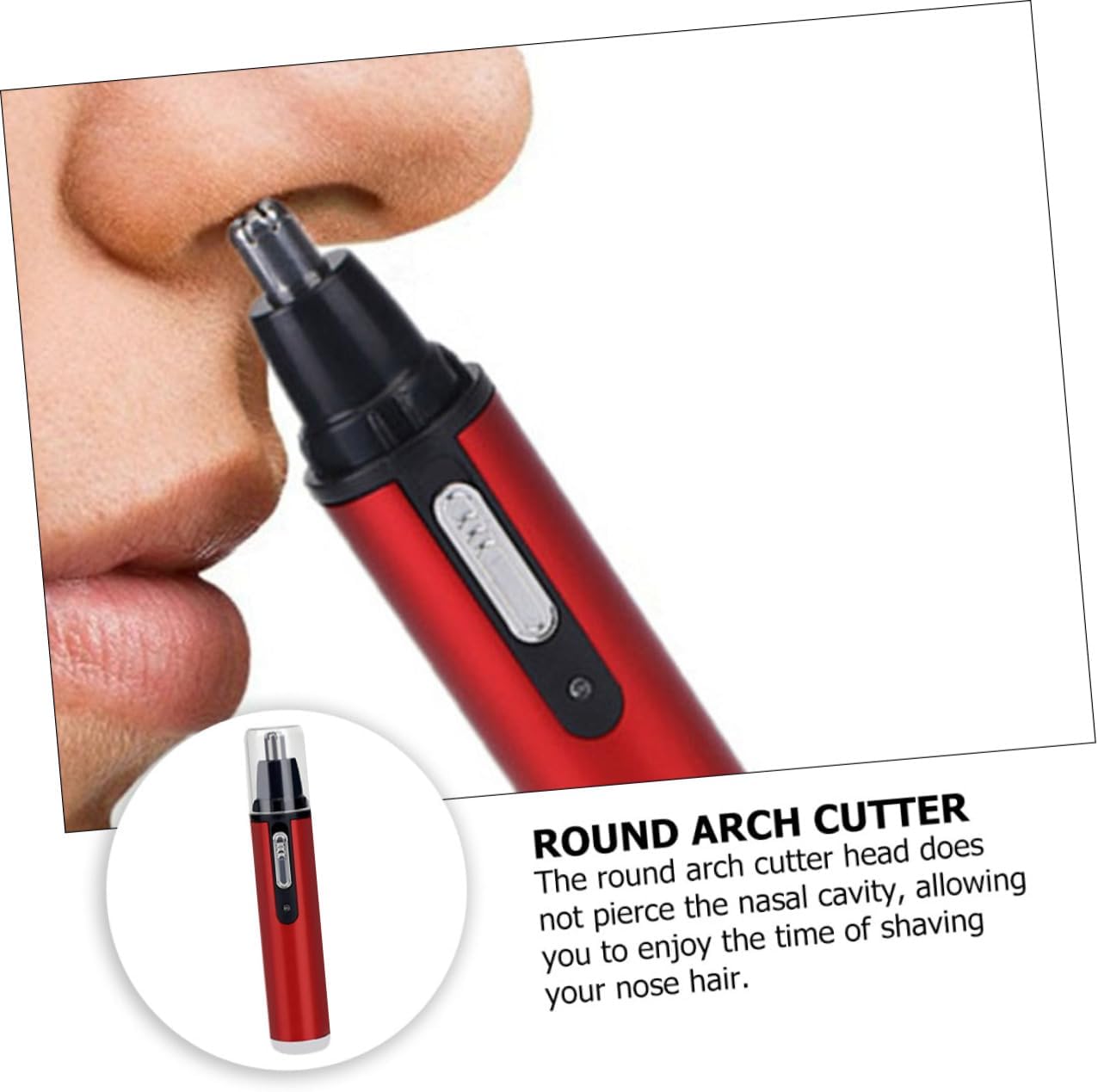 Tondeuse électrique multifonction : entretien rapide et sûr des poils de nez et sourcils pour ceux qui recherchent praticité et efficacité – Image 7