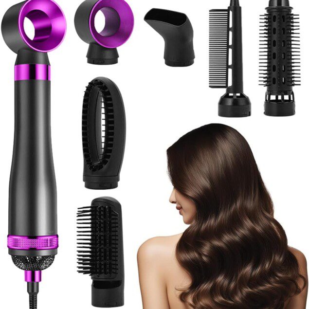 Coiffeur 6 En 1 : Volume, Boucles Et Lissage Parfait