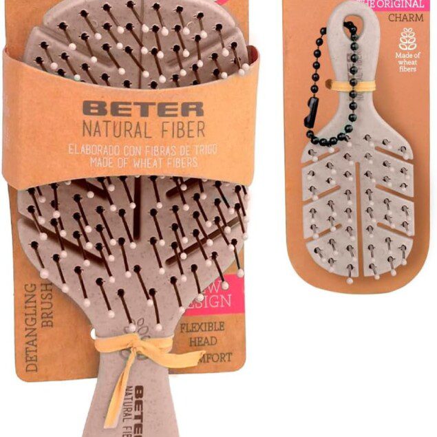 Mini brosse à cheveux anti-traction : pour des cheveux démêlés et renforcés en toute douceur