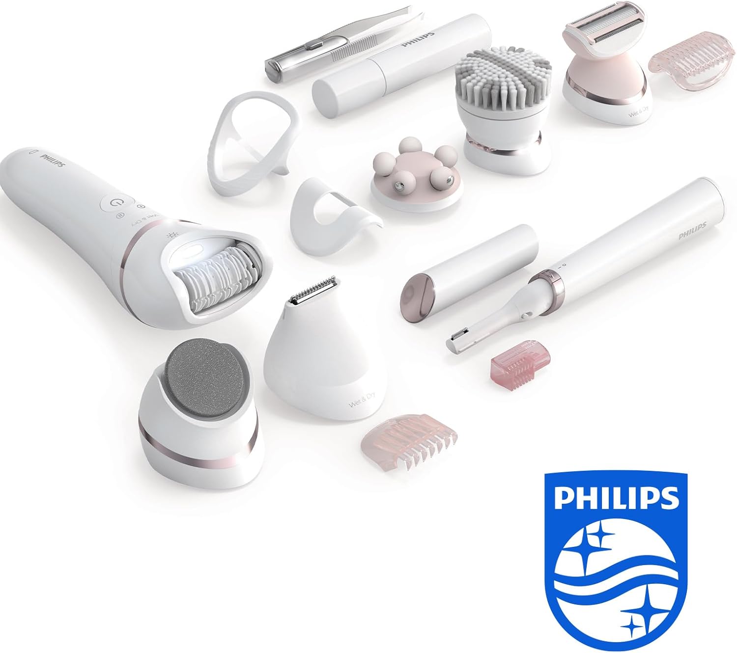Épilateur Tout-en-Un : Beauté Corps, Visage et Pieds – Image 6