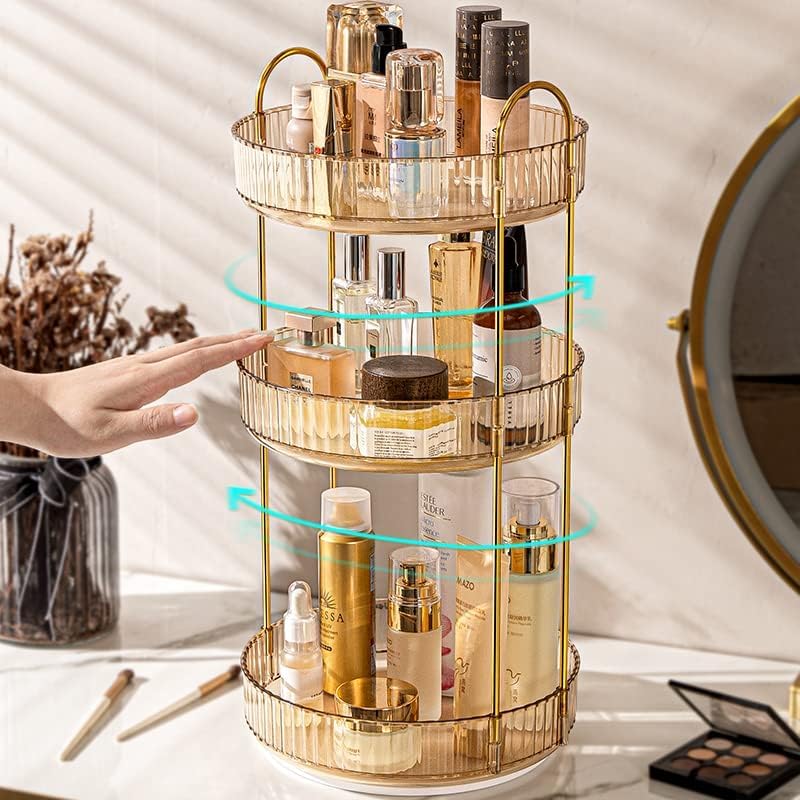 Organisateur de maquillage rotatif 360° : le rangement idéal pour les passionnées de cosmétiques – Image 3