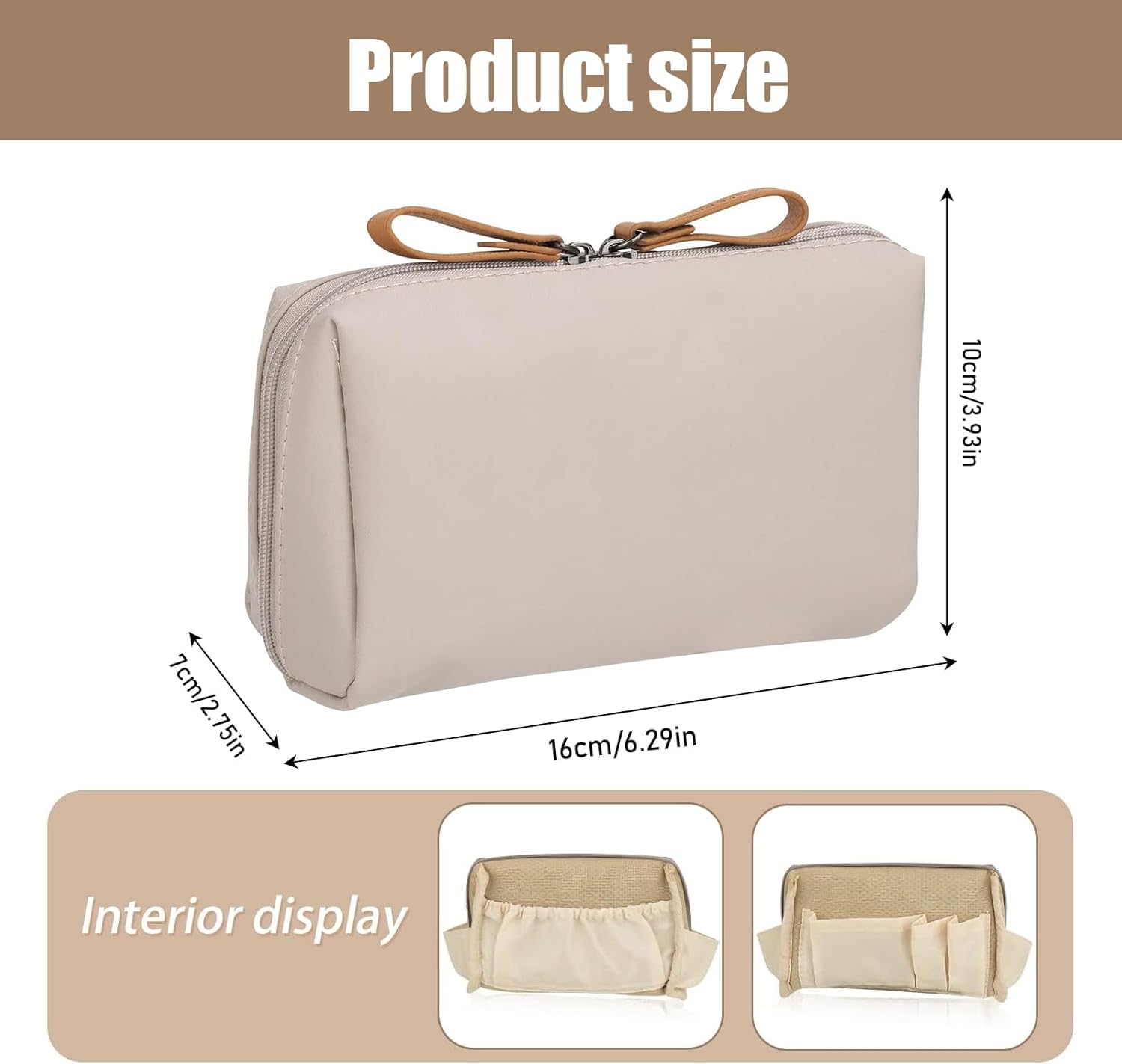 Petite trousse de maquillage de voyage : l’accessoire imperméable idéal pour femmes en quête d’organisation – Image 2