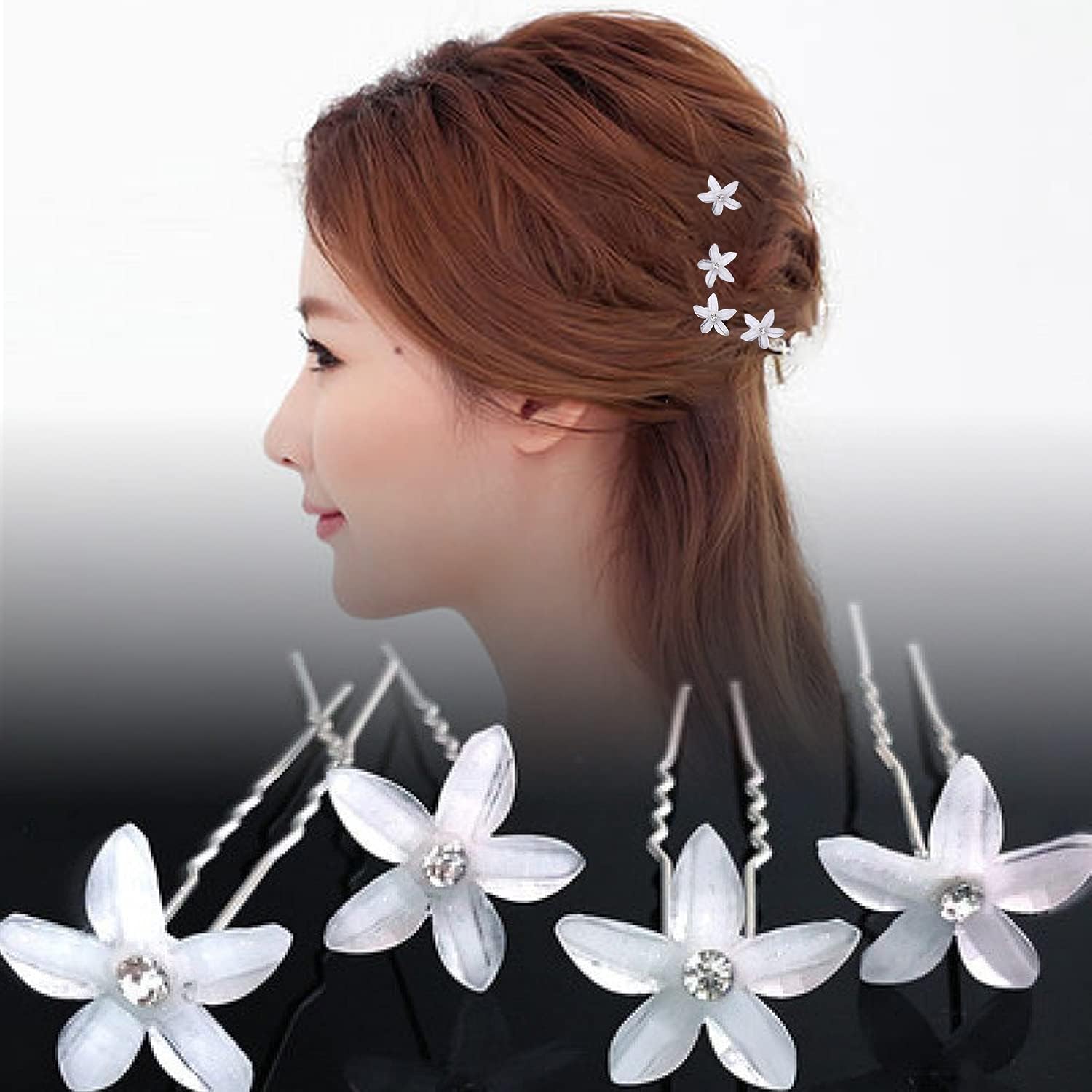 Épingles à cheveux de mariage : 20 accessoires élégants pour sublimer les coiffures des demoiselles d'honneur – Image 6