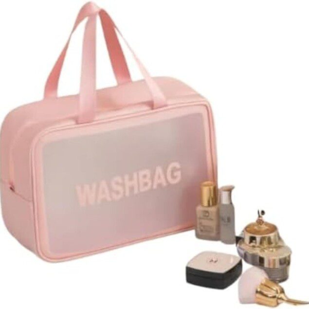Trousse de toilette étanche pour les voyageuses : un accessoire de beauté élégant et pratique