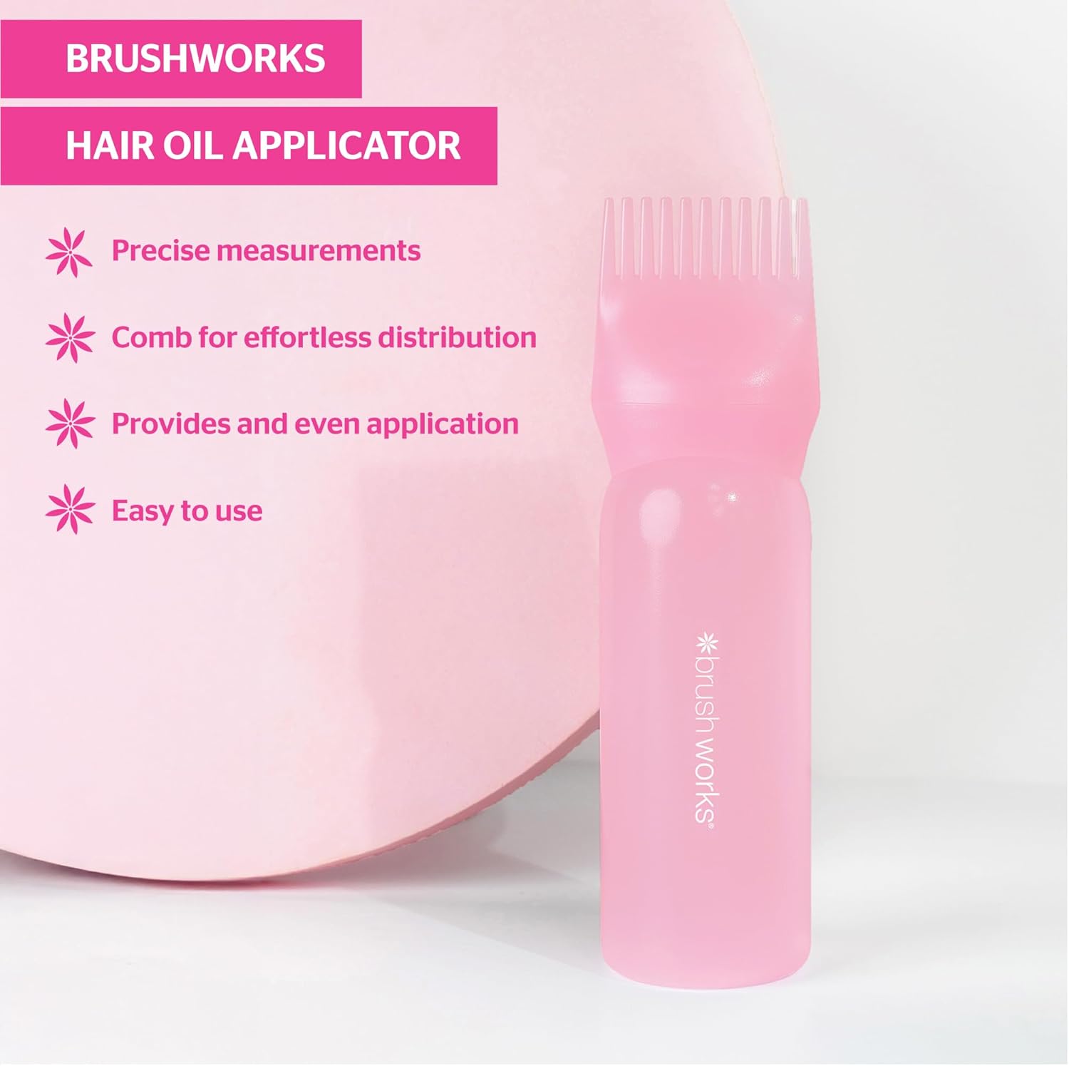 Brushworks : applicateur d'huile capillaire pour des cheveux brillants et sains – Image 3