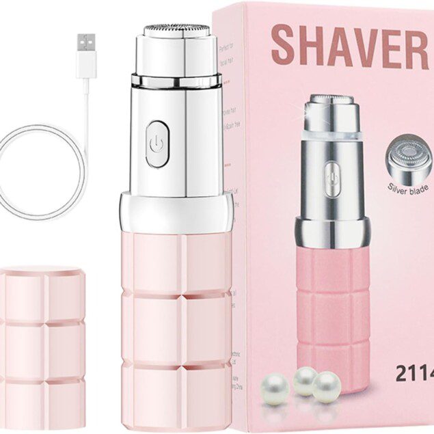 Rasoir Électrique Pour Femmes - Rouge À Lèvres, Épilateur Pratique   Idéal pour Voyage, Soin Domicile et Salon - Peau Douce Assurée