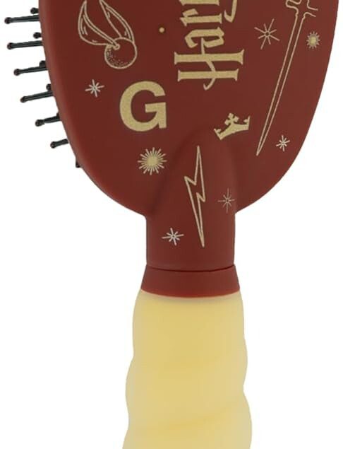 Brosse à cheveux démêlante ergonomique pour tous types de cheveux : le compagnon idéal des fans de Gryffondor