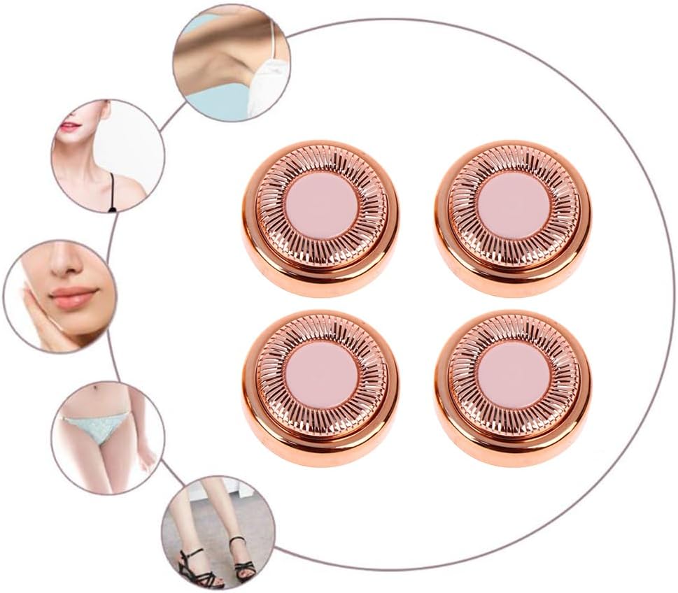 Têtes de remplacement pour épilateur Flawless : kit complet de 4 pièces pour un visage impeccablement lisse – Image 3
