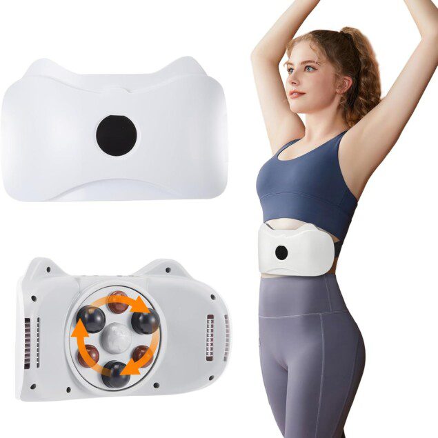 Masseur abdominal sans fil : appareil d'entraînement musculaire portable pour un ventre tonique et raffermi