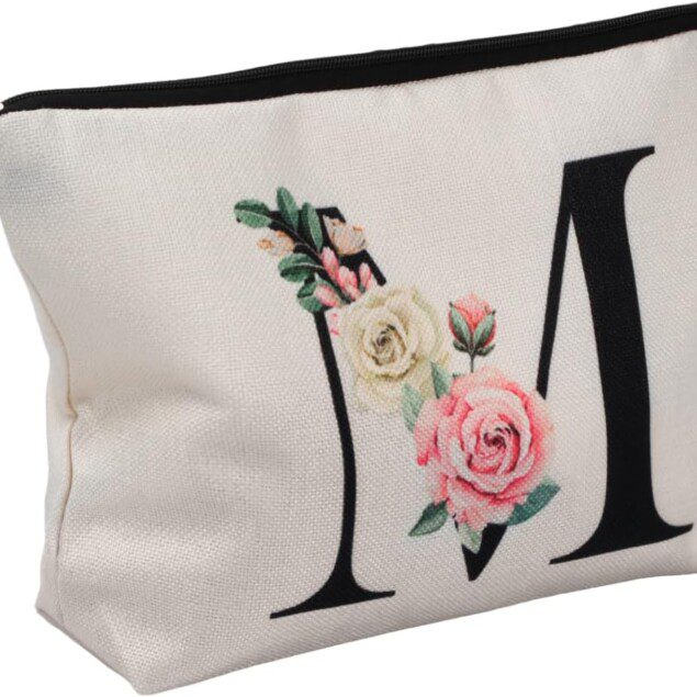 Trousse de maquillage personnalisée A-Z : le cadeau idéal pour femmes, mamans, sœurs et amies