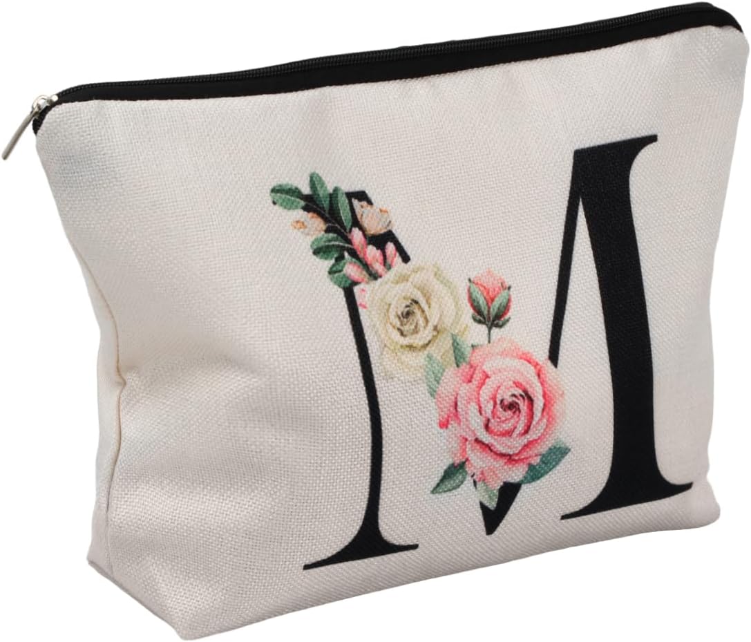 Trousse de maquillage personnalisée A-Z : le cadeau idéal pour femmes, mamans, sœurs et amies