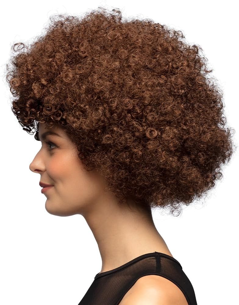 Perruque bouclée pour adultes : le choix idéal pour vos costumes de carnaval et Halloween – Image 3