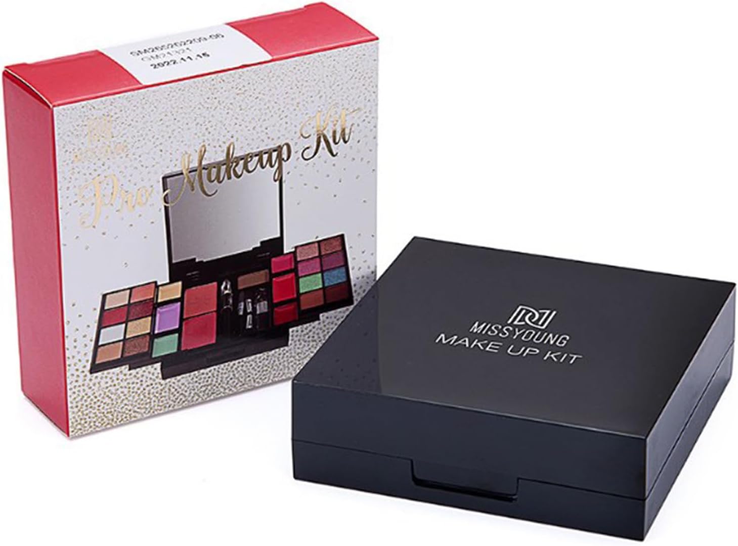 Palette de maquillage pour femme : 25 couleurs éclatantes pour un look tendance et personnalisé – Image 2