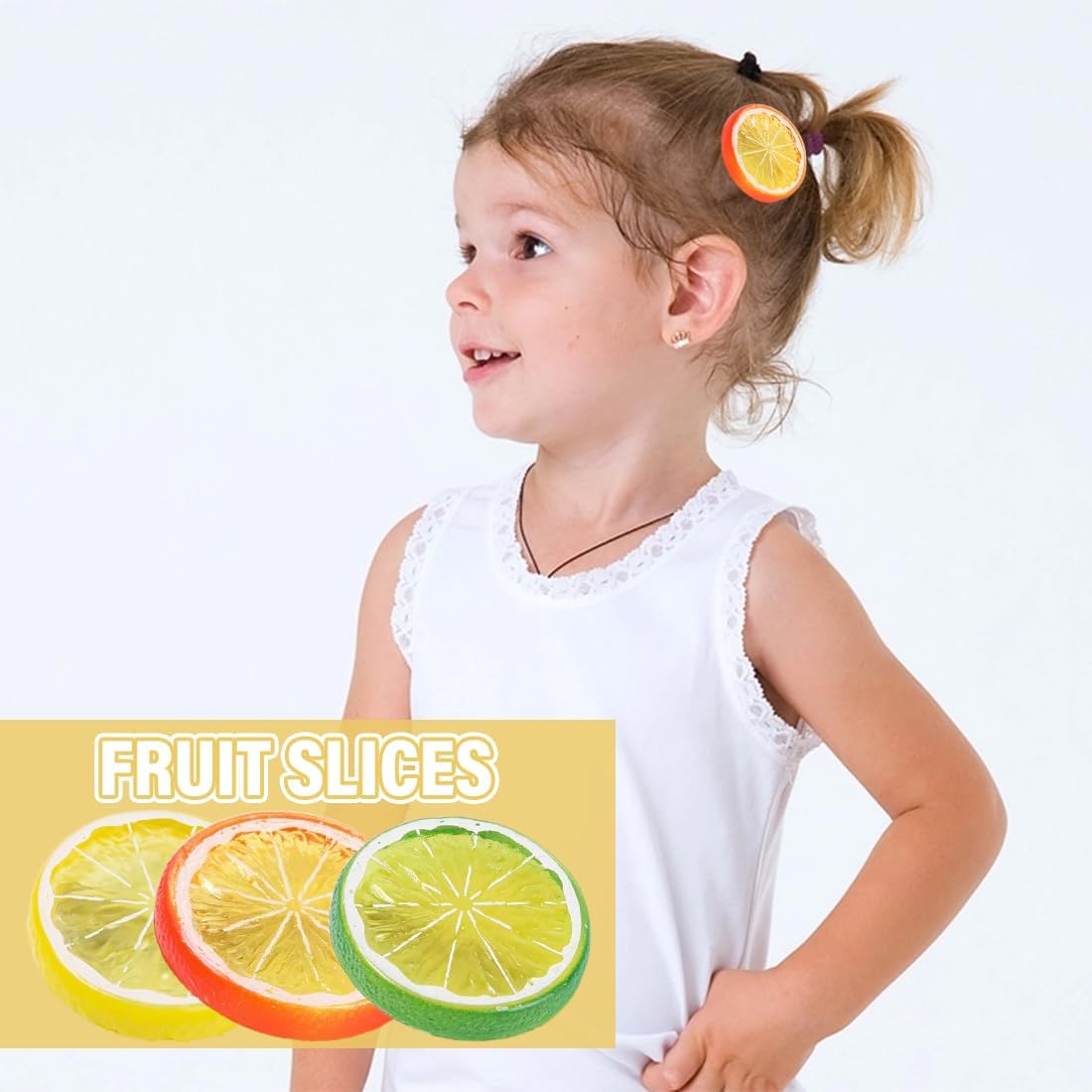 Accessoires de cheveux mignons : barrettes citron pour un look fruité et tendance – Image 5