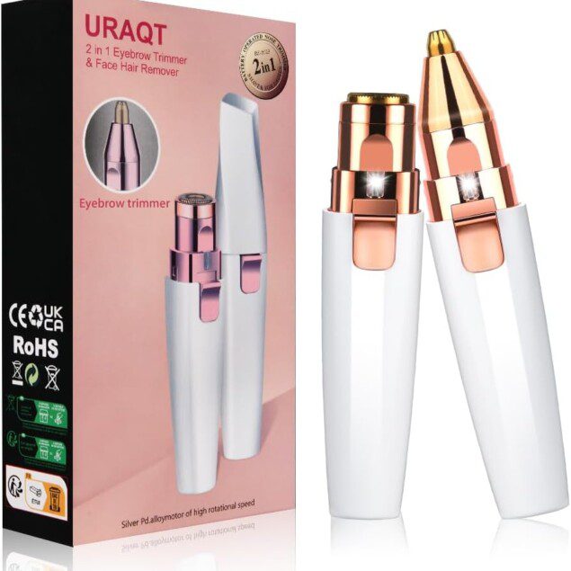 Épilateur électrique 2 en 1 : l'allié beauté pour les femmes, idéal pour l’épilation du visage, des sourcils et du bikini