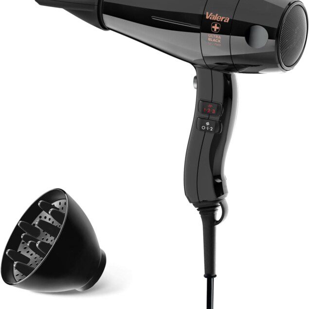 Sèche-cheveux professionnel 2000W pour un coiffage rapide et silencieux