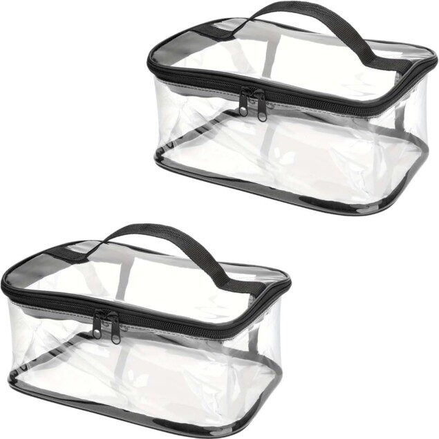 Trousse de maquillage transparente : l'accessoire indispensable pour un voyage élégant et organisé