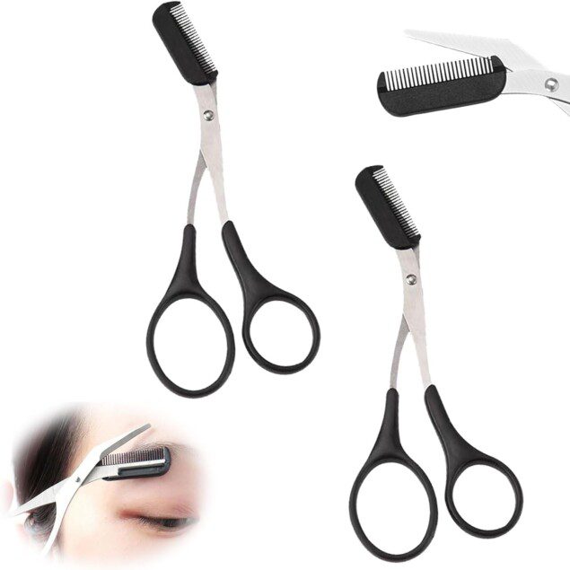 Ciseaux à sourcils professionnels : le duo parfait pour une épilation précise et élégante