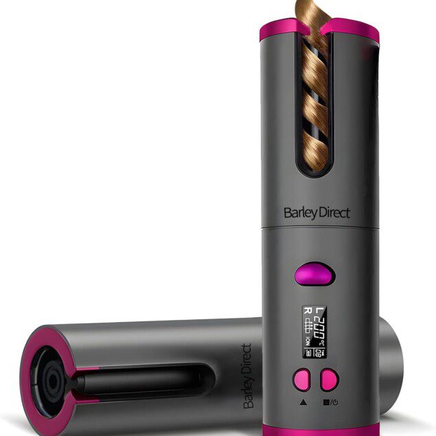 Fer à boucler automatique : l'outil idéal pour des boucles parfaites en un temps record 

Pour les passionnées de coiffure, avec 6 réglages de température et un minuteur de 8 à 18 secondes 

Profitez d'un écran LCD et d'une protection anti-brûlure pour des résultats professionnels à domicile 

Rechargeable par USB pour une utilisation pratique et sans contrainte