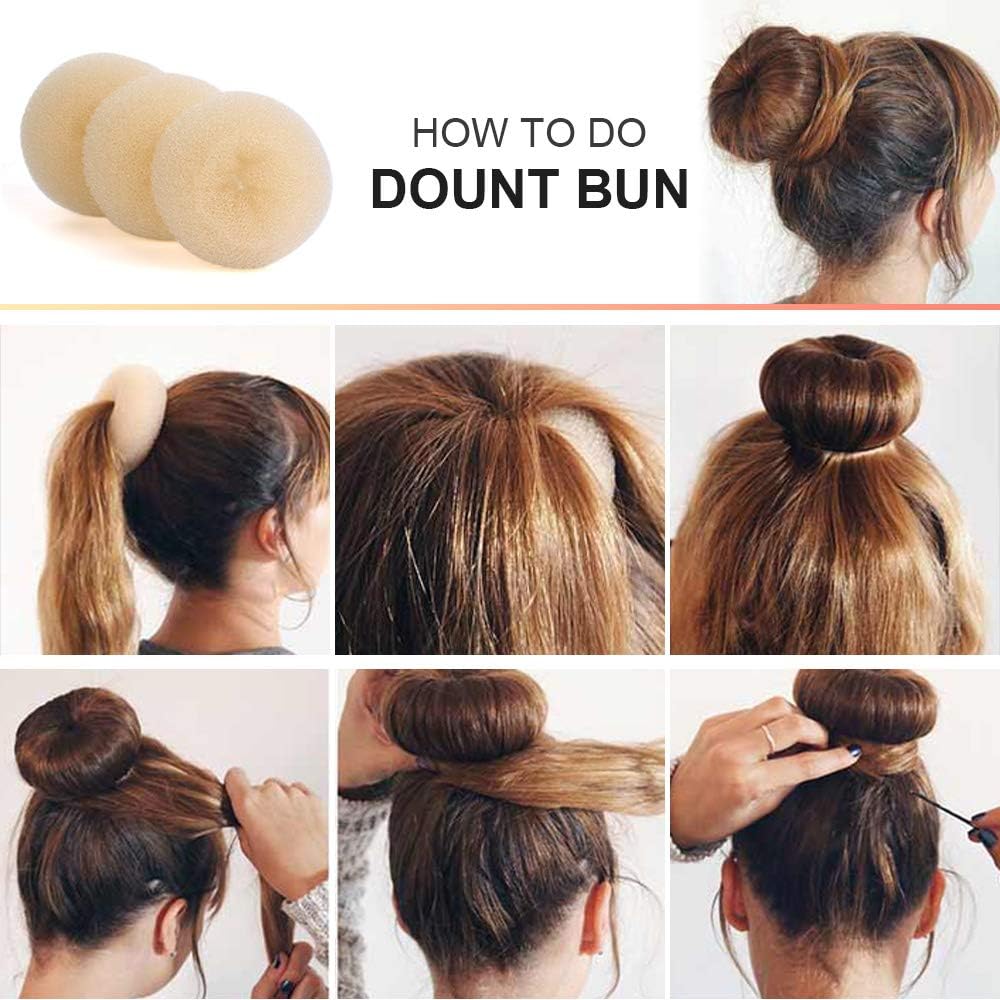 Chignon magique : 7 accessoires de coiffure pour enfants et femmes, avec élastiques et épingles pour un style impeccable – Image 5