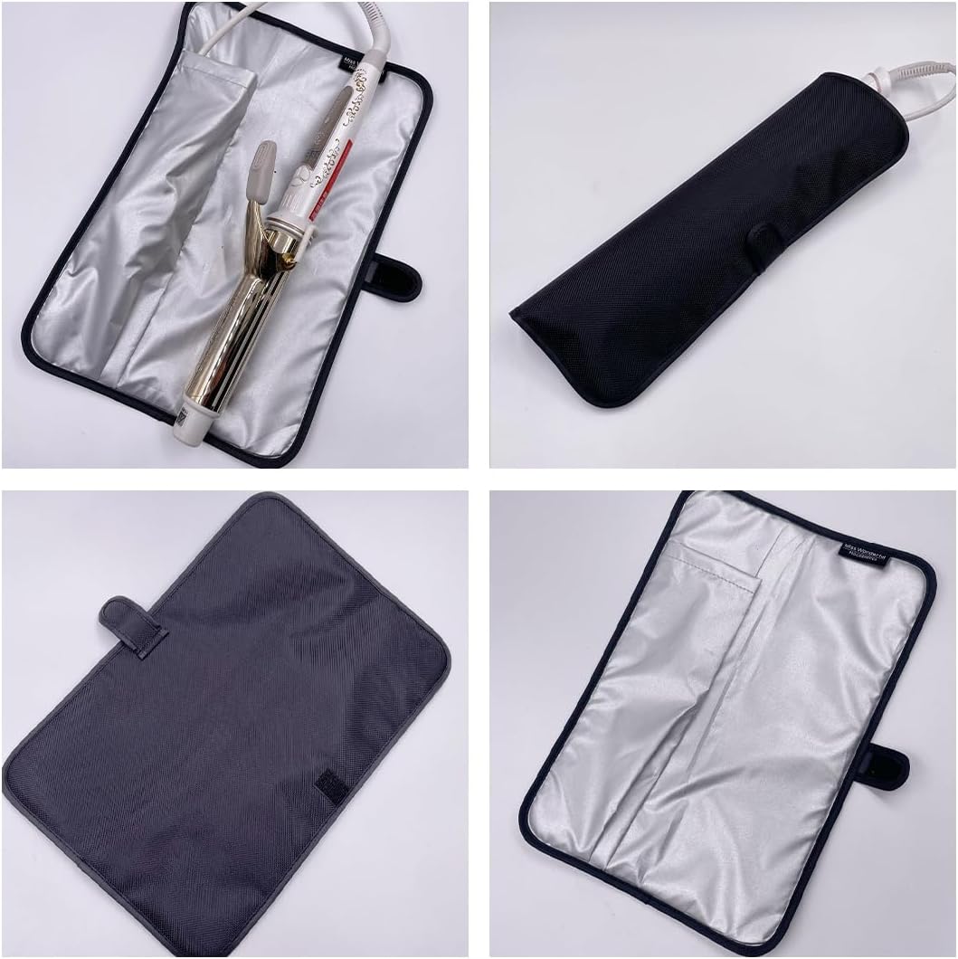 Tapis de fer à lisser et pochette : l'accessoire idéal pour les voyageurs soucieux de la chaleur – Image 6