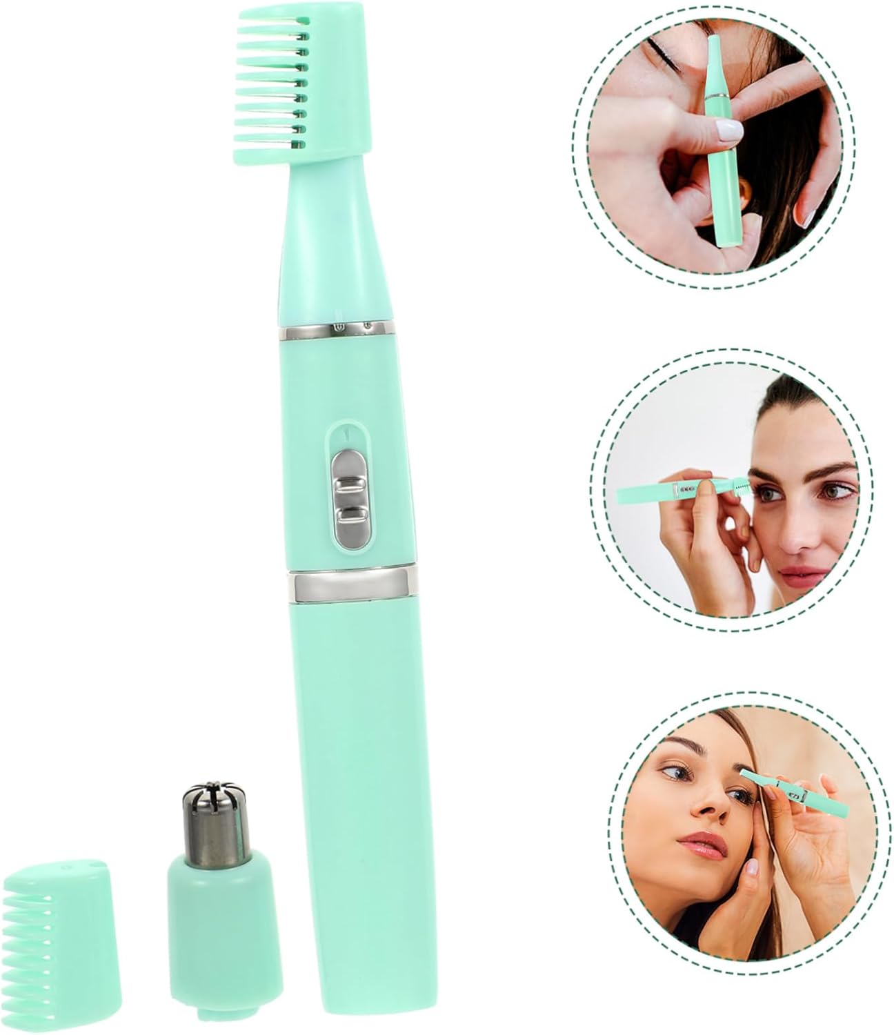 Tondeuse électrique de sourcils : l'épilateur USB rechargeable pour un visage parfaitement épilé – Image 3