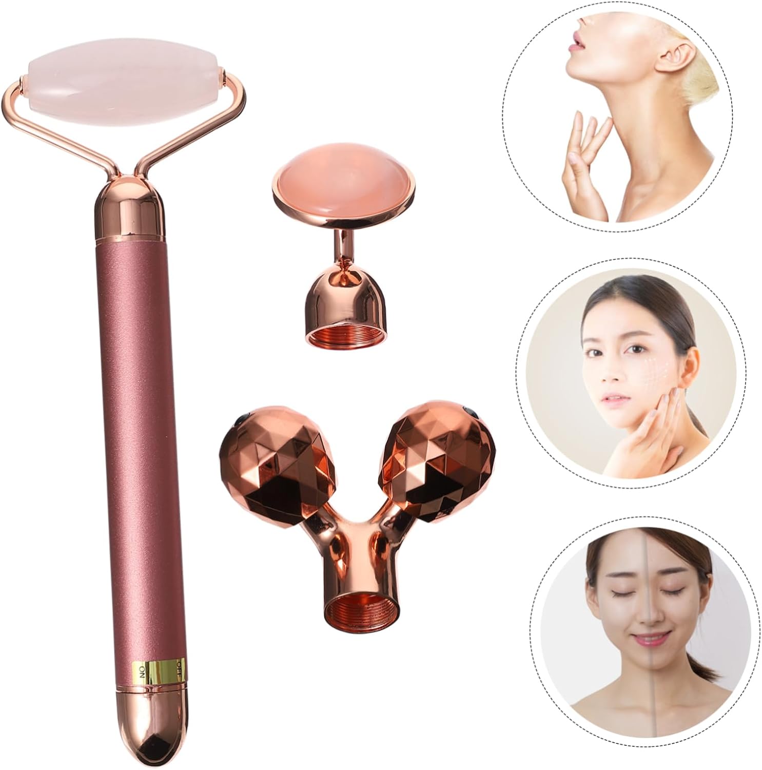 Ensemble de roller de jade électrique : pour un massage facial anti-âge et des résultats éclatants – Image 6