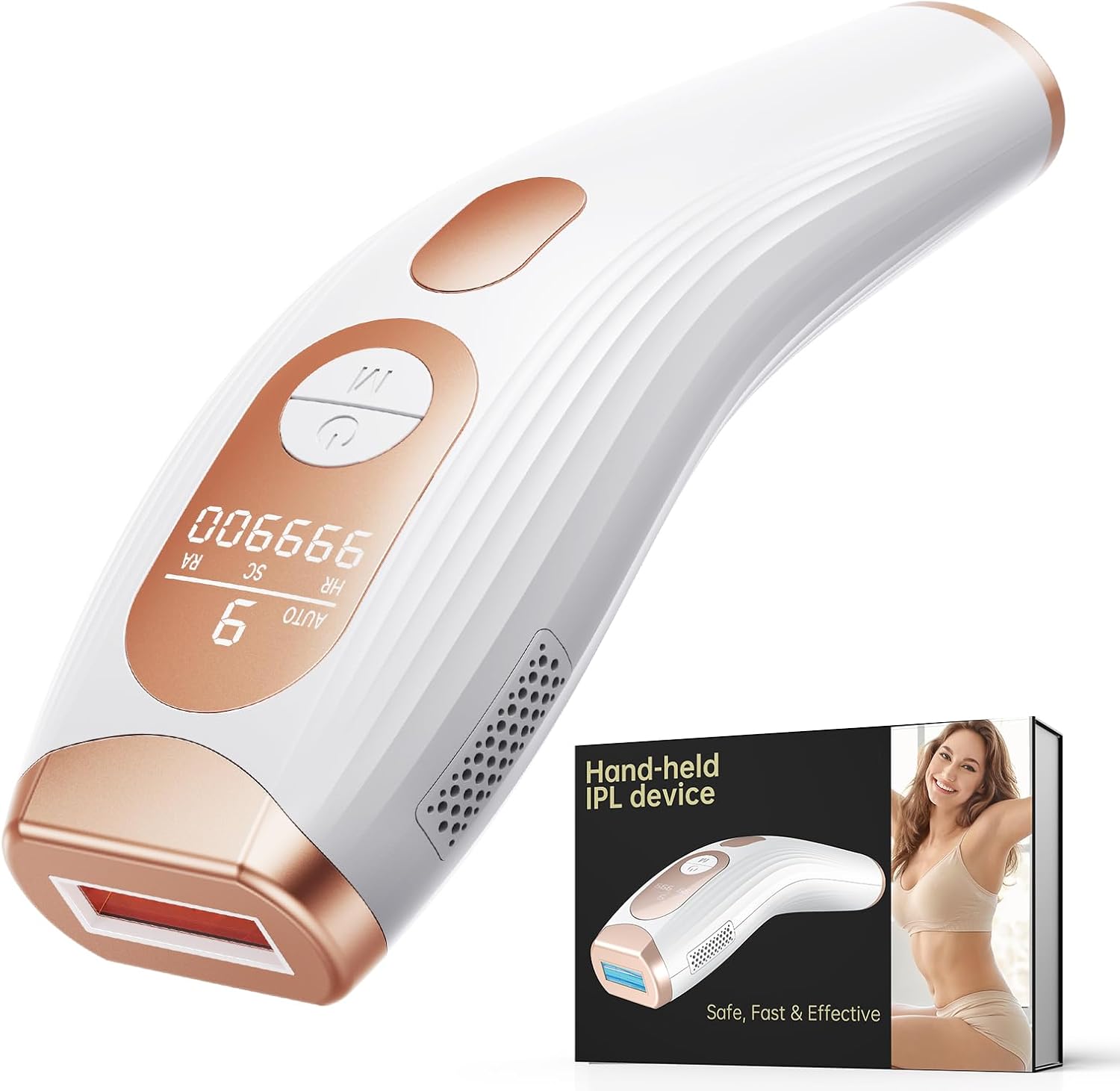 Épilateur lumière pulsée 3 en 1 : solution efficace pour femme et homme, pour un épilage doux et durable de toutes les zones du corps