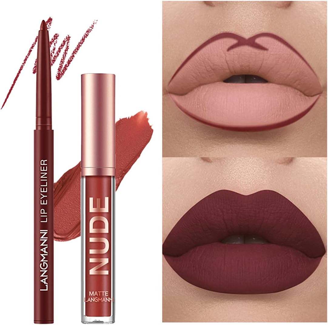 Rouges à lèvres mats veloutés : ensemble de maquillage 12 pièces pour sublimer votre sourire et garantir une tenue longue durée – Image 2