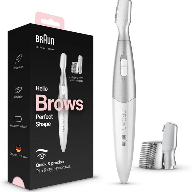 Mini-tondeuse pour sourcils : l'outil idéal pour les femmes souhaitant une épilation précise et élégante du visage