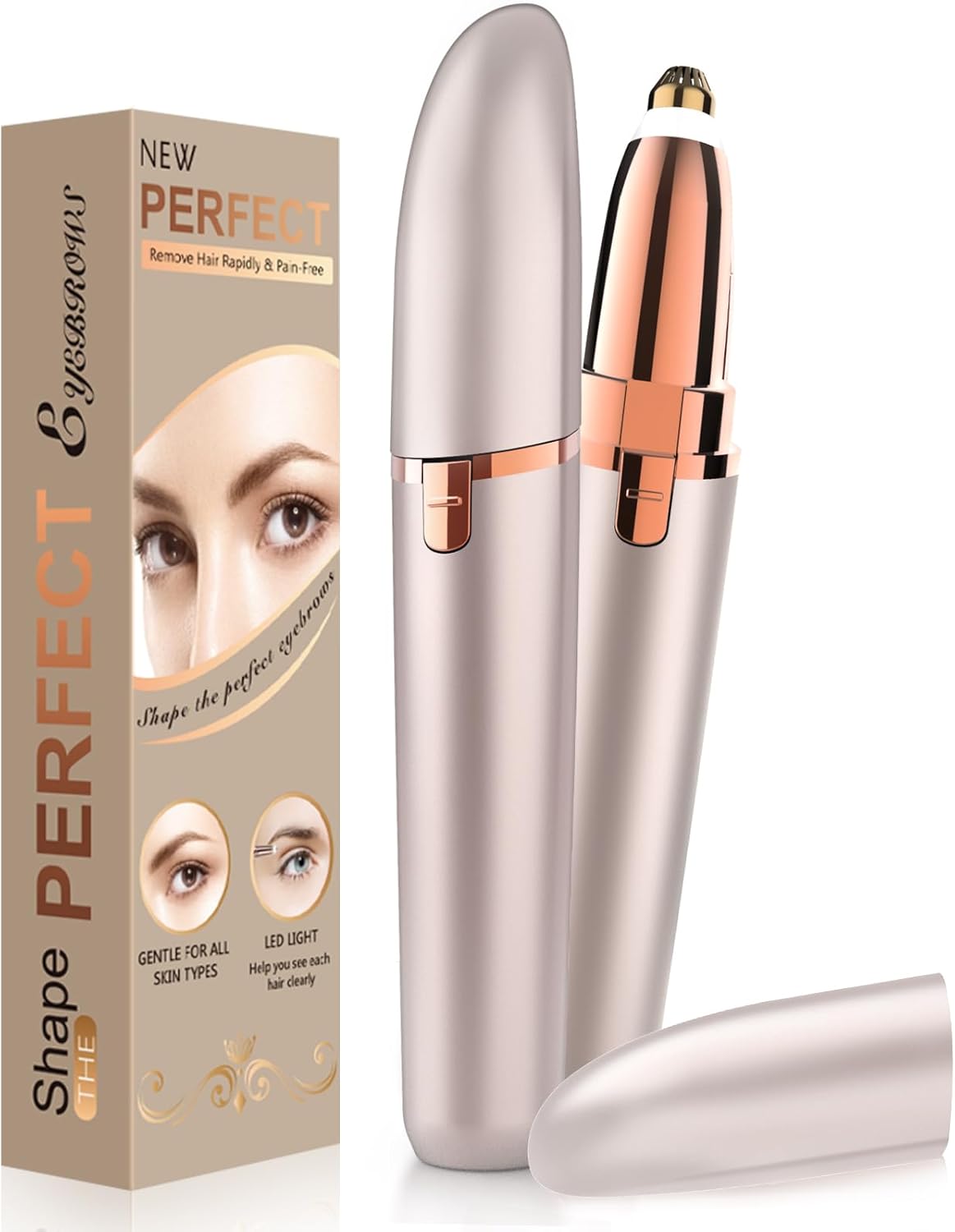 Rasoir sourcil femme électrique : le mini rasoir rechargeable pour un visage impeccablement épilé sans risque de coupure