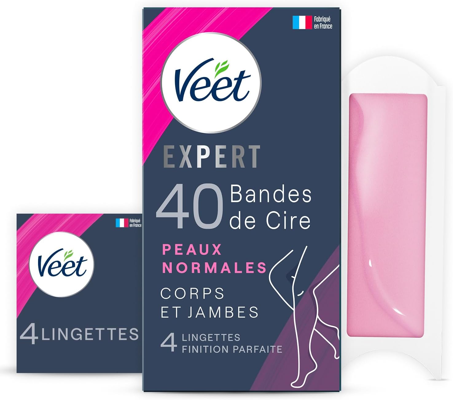 Bandes de cire froide pour une épilation parfaite des corps et jambes : solution longue durée pour peaux normales
