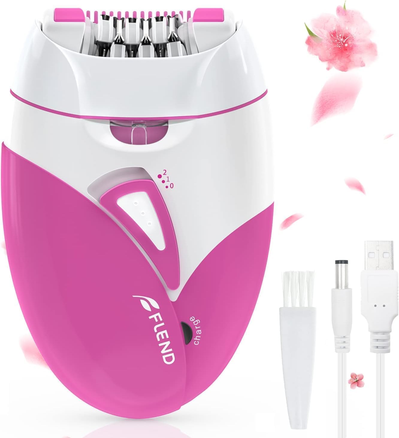 Épilateur électronique pour femme : douceur et efficacité sur visage, jambes et bikini