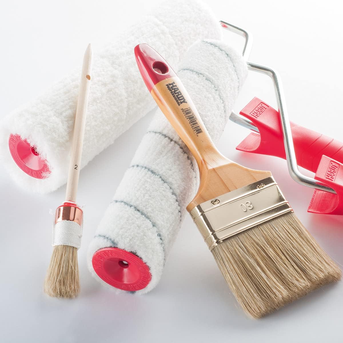 M7 Set de 6 pinceaux pour travaux de peinture : une couverture uniforme avec poils naturels – Image 15